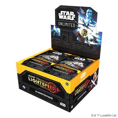 Star Wars Unlimited: Jump to Lightspeed Booster Box (24 Packs)