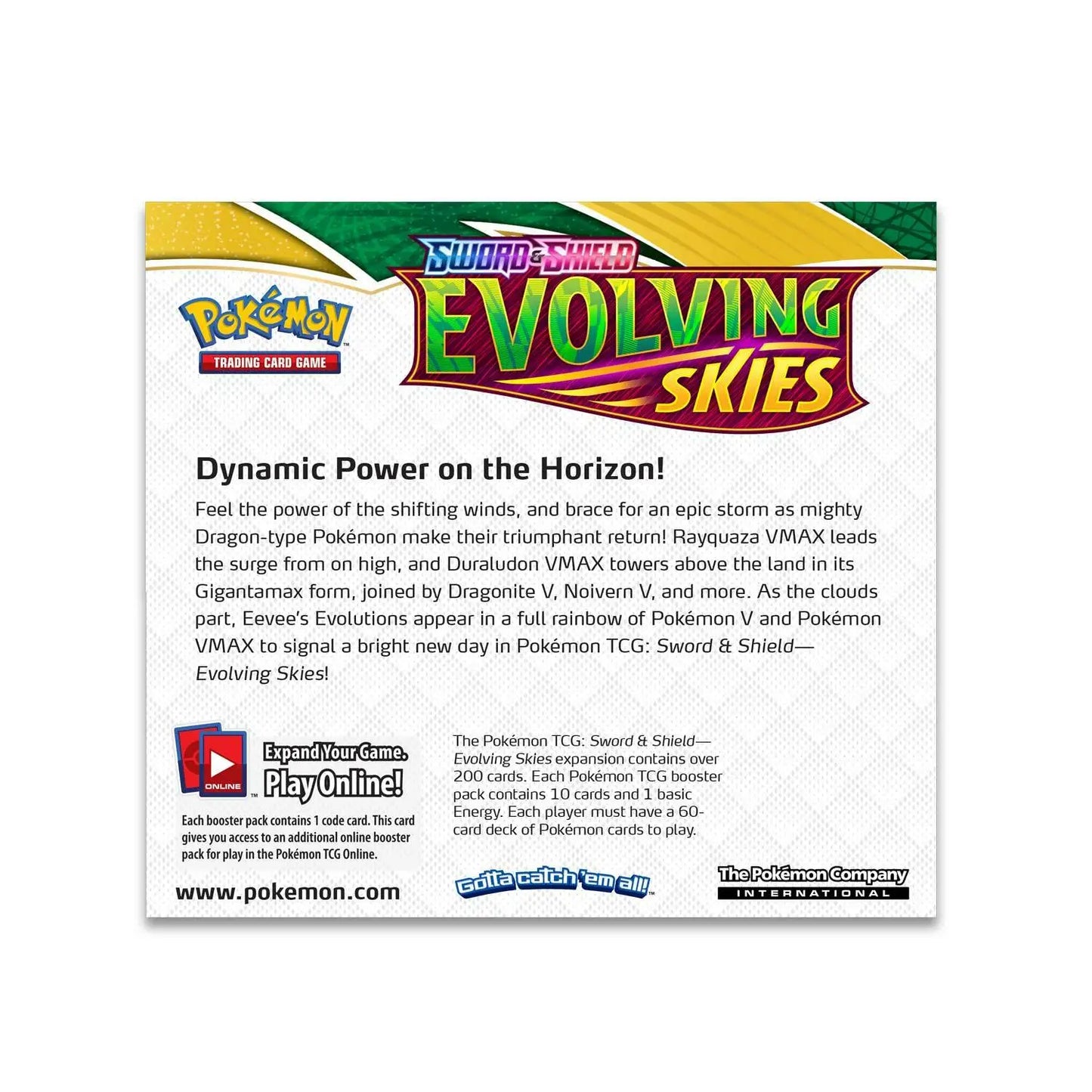 Pokemon TCG Evolving Skies Booster Box (36) Factory Sealed