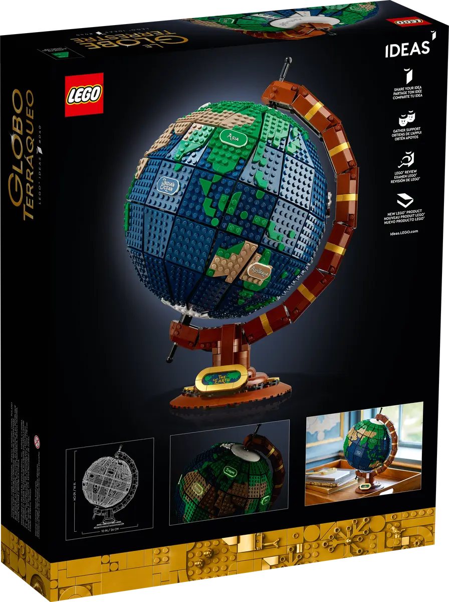 LEGO Ideas The Globe 21332 Building Set