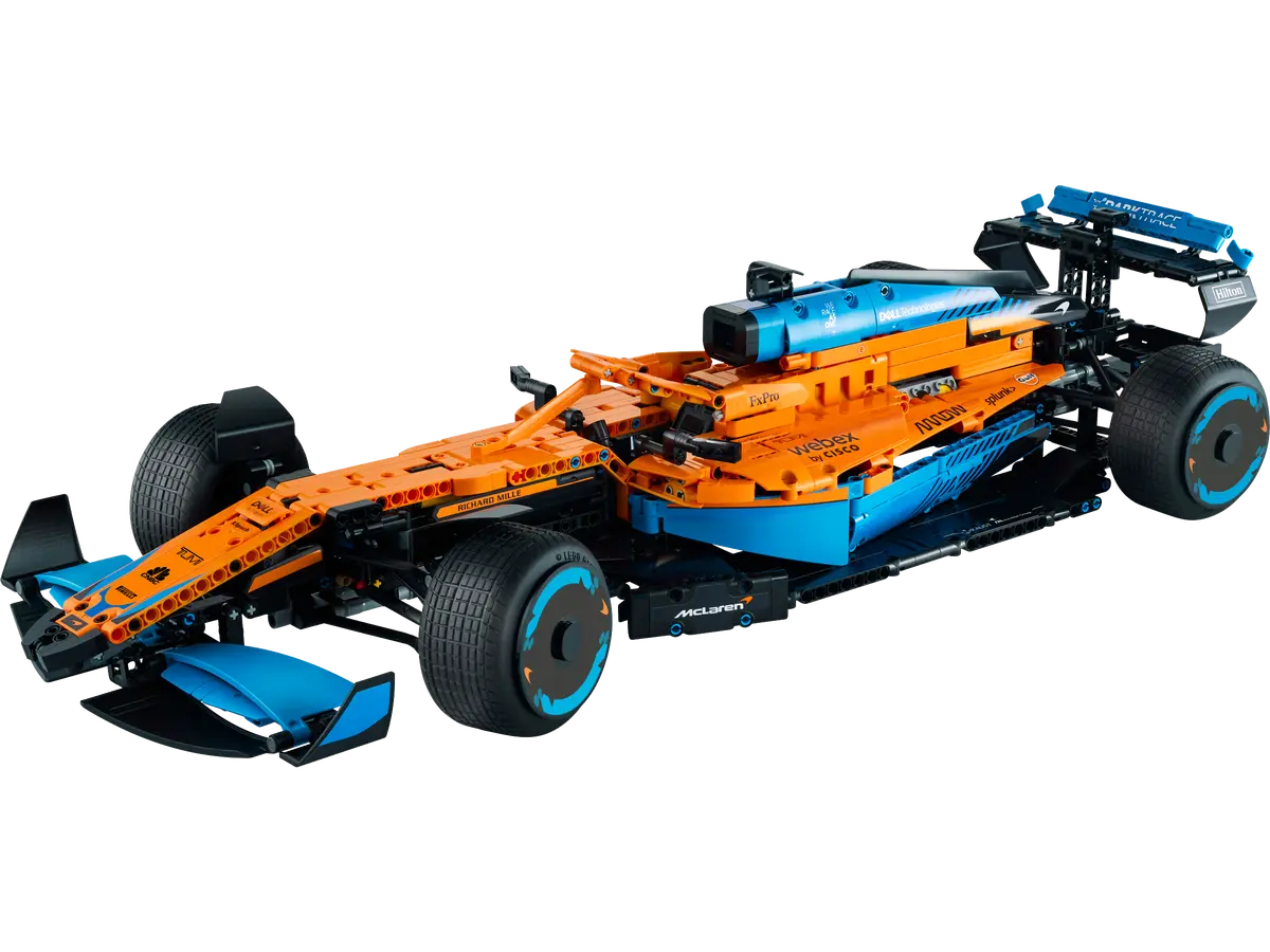 LEGO 42141 Technic McLaren Formula 1 2022 Replica Race Car Model