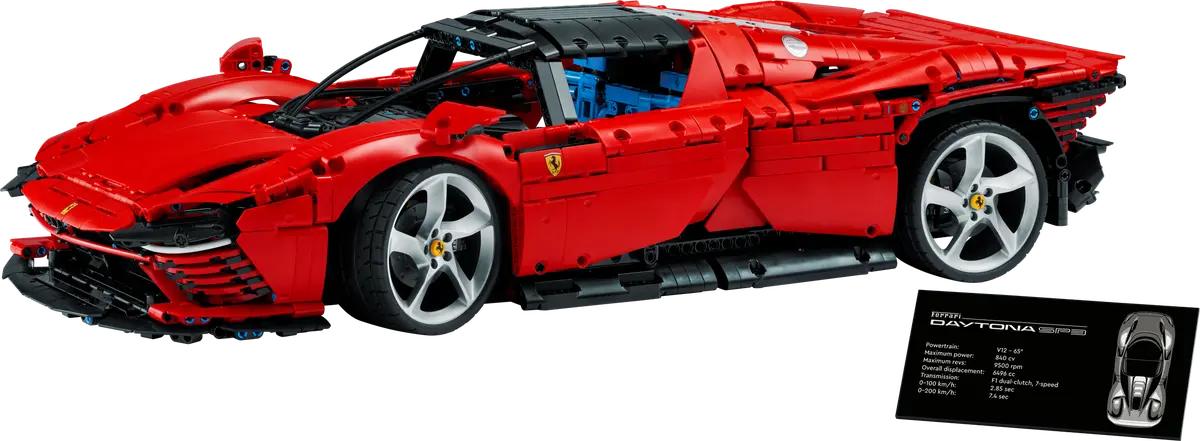 LEGO Technic Ferrari Daytona SP3, Race Car Model Building Kit 42143