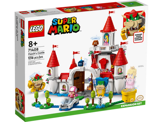 LEGO Super Mario Peach’s Castle Expansion Set 71408