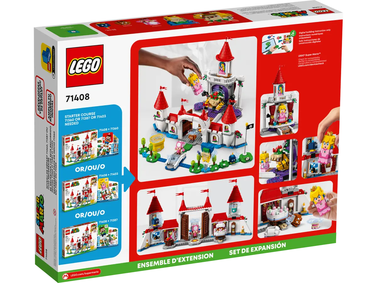 LEGO Super Mario Peach’s Castle Expansion Set 71408