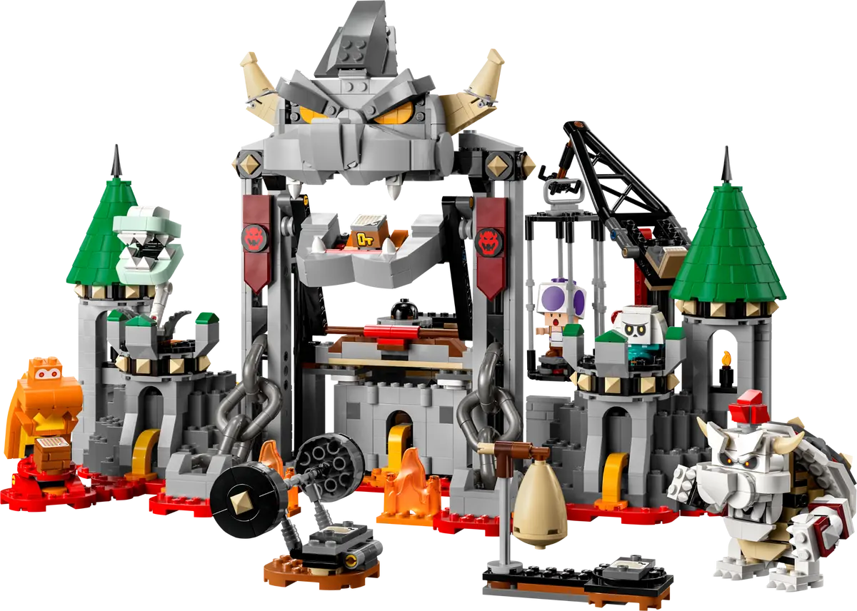 Lego Mario Dry Bowser Castle Battle Expansion Set 71423