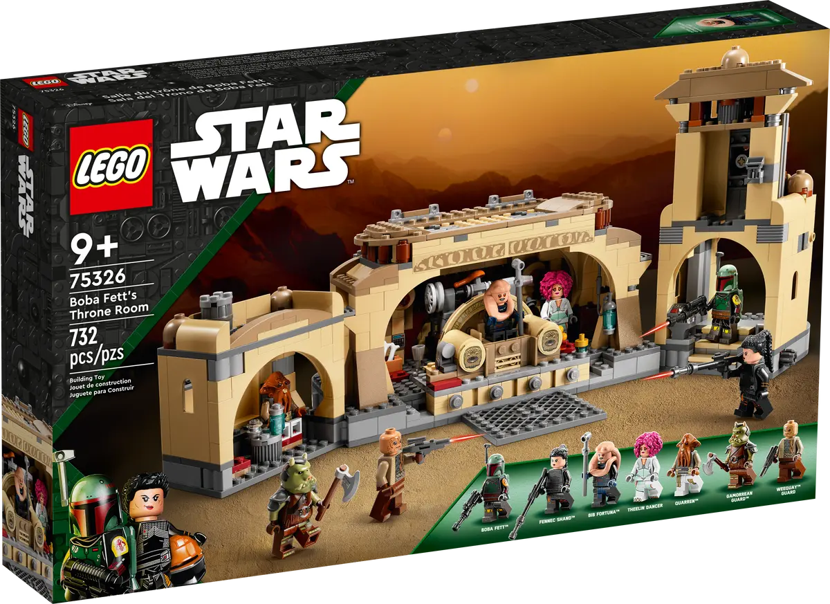 LEGO 75326 Star Wars Boba Fett’s Throne Room