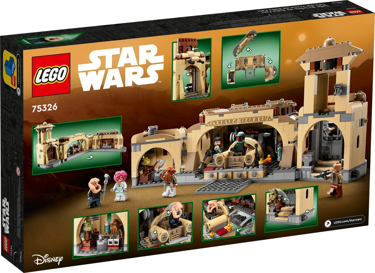 LEGO 75326 Star Wars Boba Fett’s Throne Room