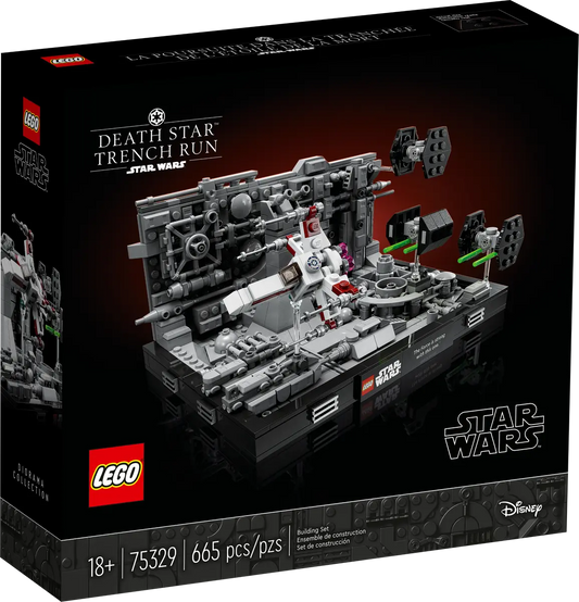 LEGO Star Wars Death Star Trench Run Diorama 75329