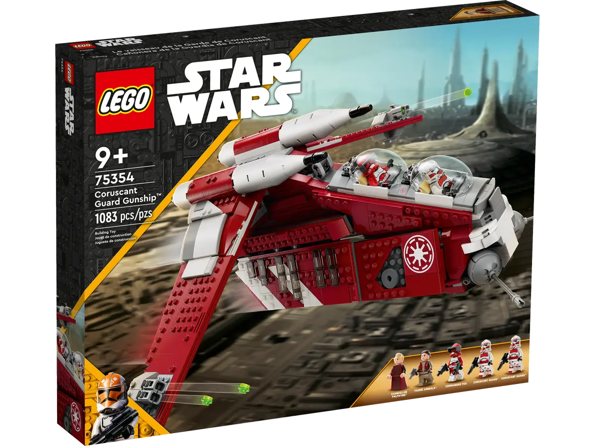 LEGO Star Wars: The Clone Wars Coruscant Guard Gunship 75354