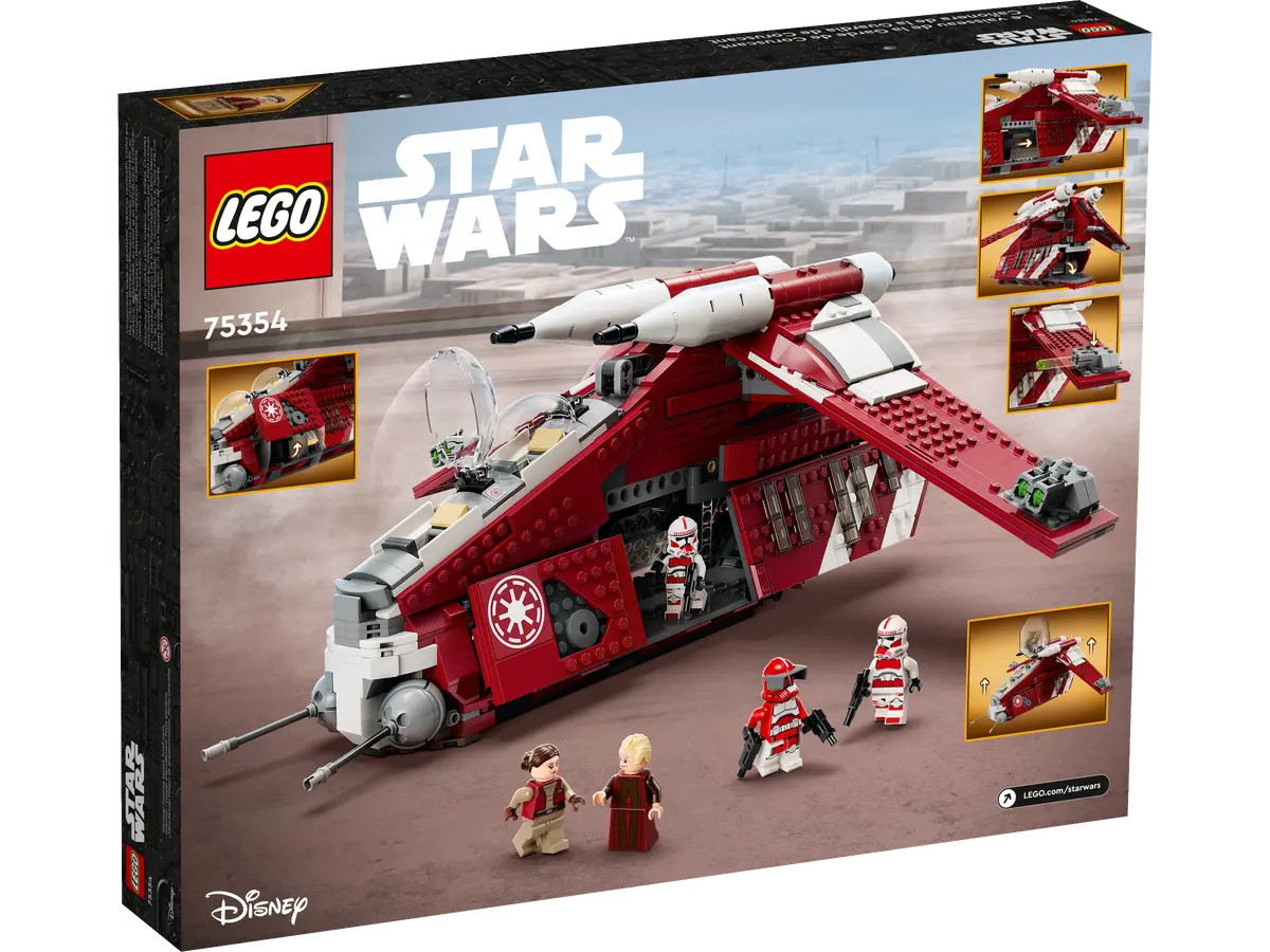 LEGO Star Wars: The Clone Wars Coruscant Guard Gunship 75354