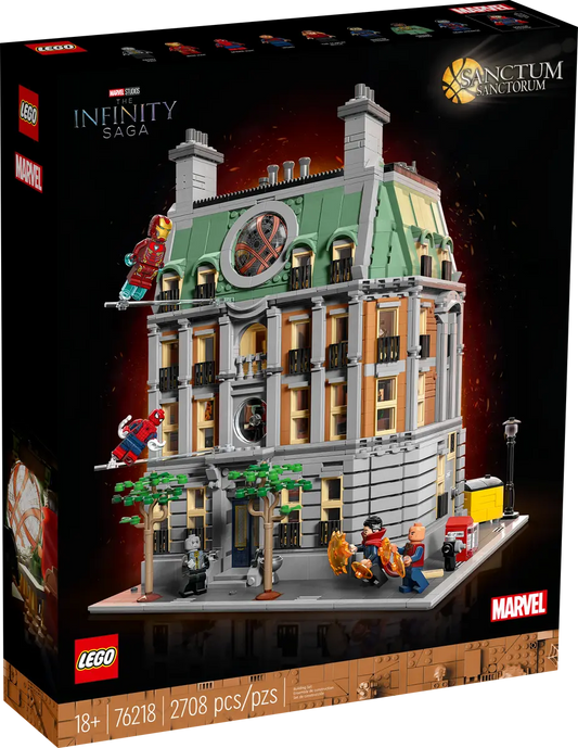 LEGO Marvel Sanctum Sanctorum, 3-Floor Modular Building Set 76218