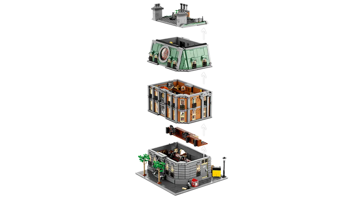 LEGO Marvel Sanctum Sanctorum, 3-Floor Modular Building Set 76218