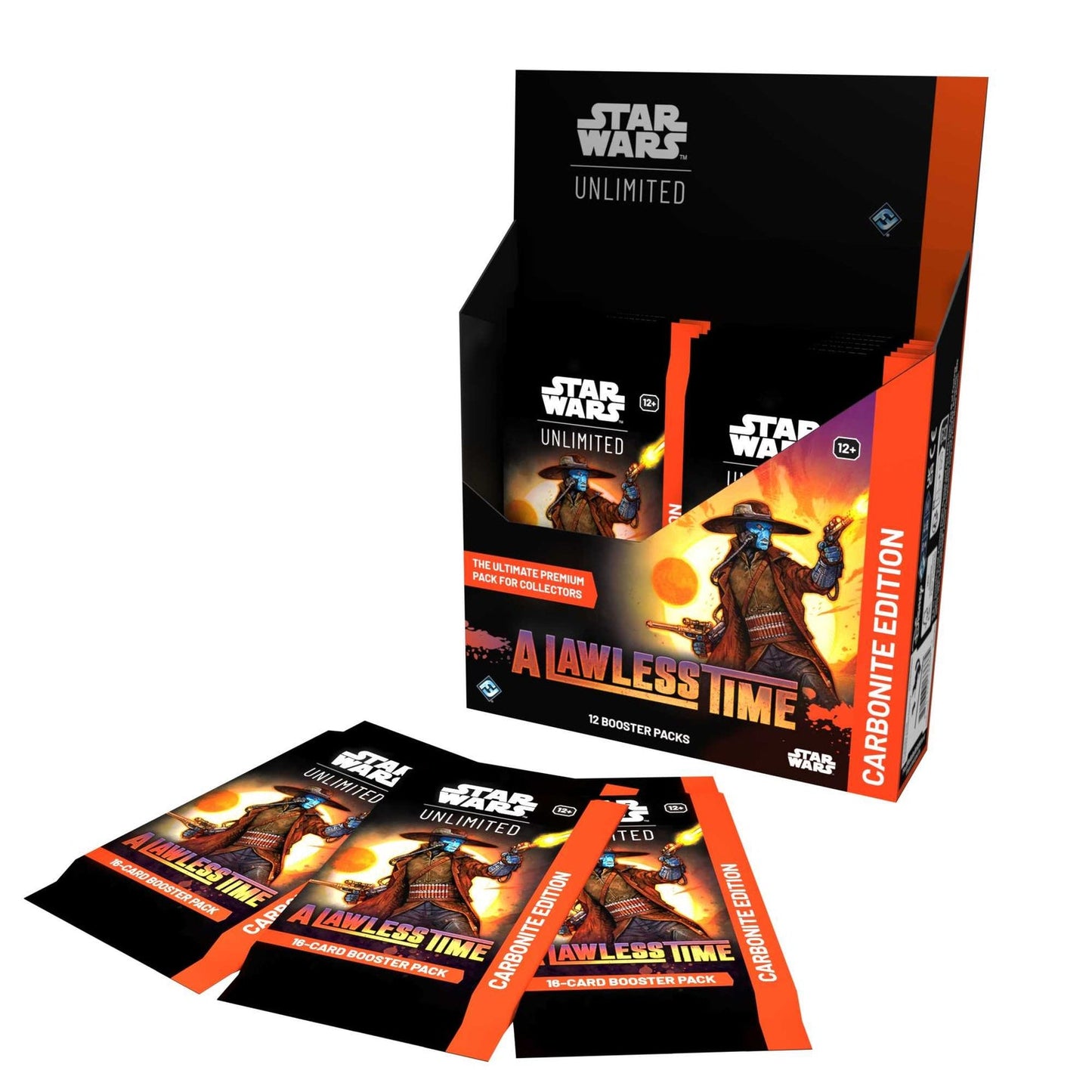 Star Wars: Unlimited - A Lawless Time Carbonite Booster Display (12)