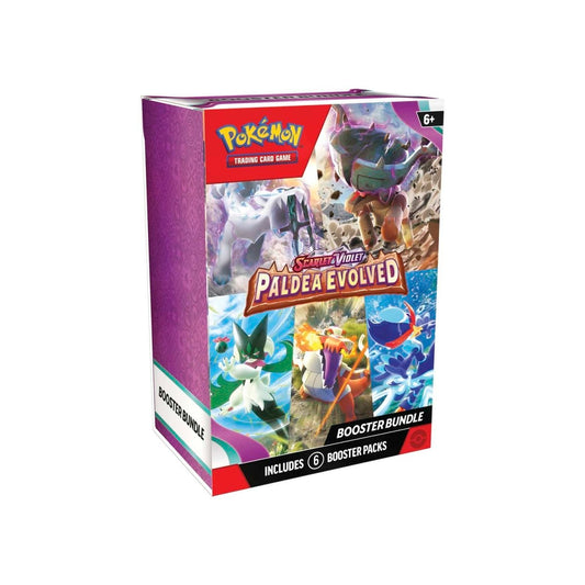 Pokémon TCG: Scarlet & Violet-Paldea Evolved Booster Bundle (6 Packs)