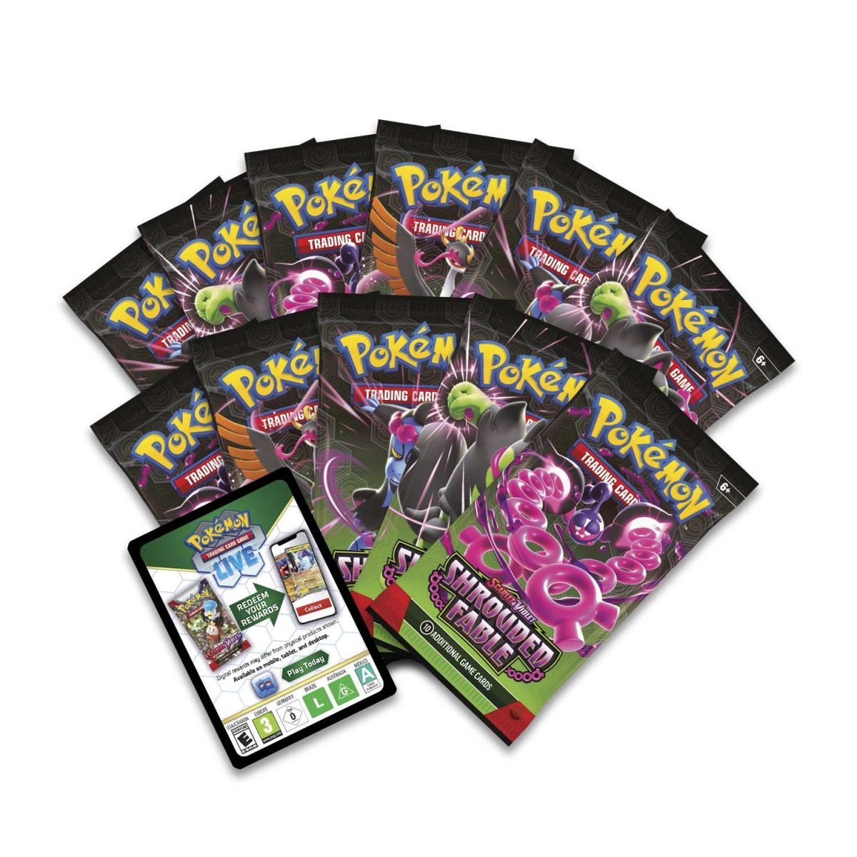 Scarlet & Violet-Shrouded Fable Pokémon Center Elite Trainer Box